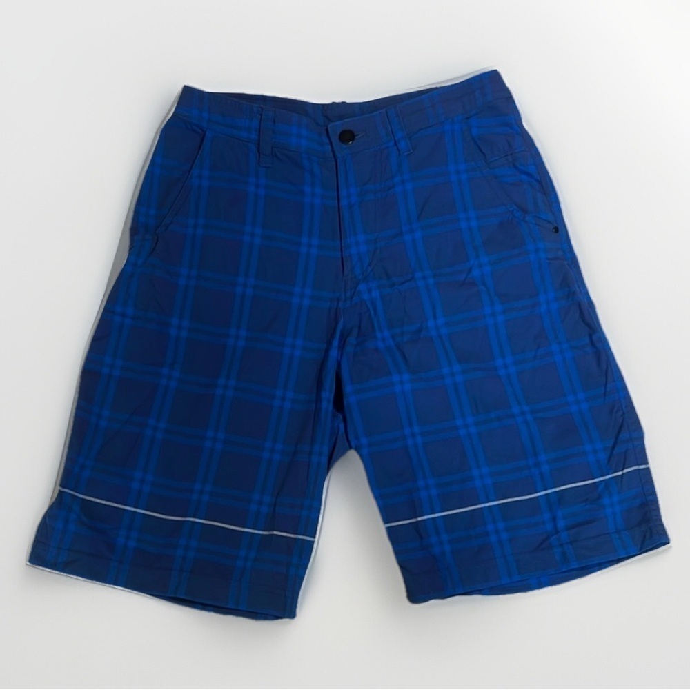 Lululemon Men's Blue Plaid sz 30 Shorts